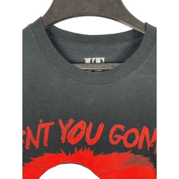 Halloween Stephen King IT Black Graphic With Face  Sz M Scary T-shirt - Picture 3 of 8